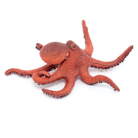 Petite pieuvre Papo en PVC, Collection animaux marins, jouet éducatif idéal pour enfants et collectionneurs