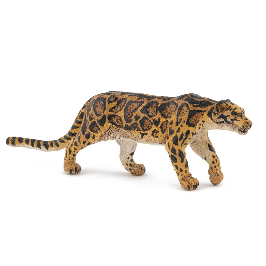 Figurine Panthère nébuleuse Papo en PVC, thème félins, Collection Animaux sauvages, jouet éducatif idéal pour enfants et collectionneurs