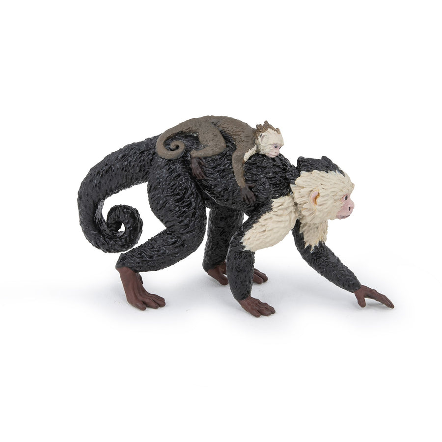 Capucin Papo en PVC, Collection Animaux sauvages, jouet éducatif idéal pour enfants et collectionneurs