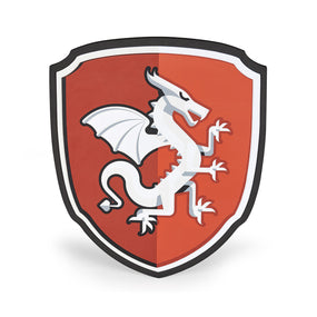 Bouclier Chevalier Dragon Papo en MOUSSE EVA, Adaptée aux enfants, jouet éducatif idéal pour enfants