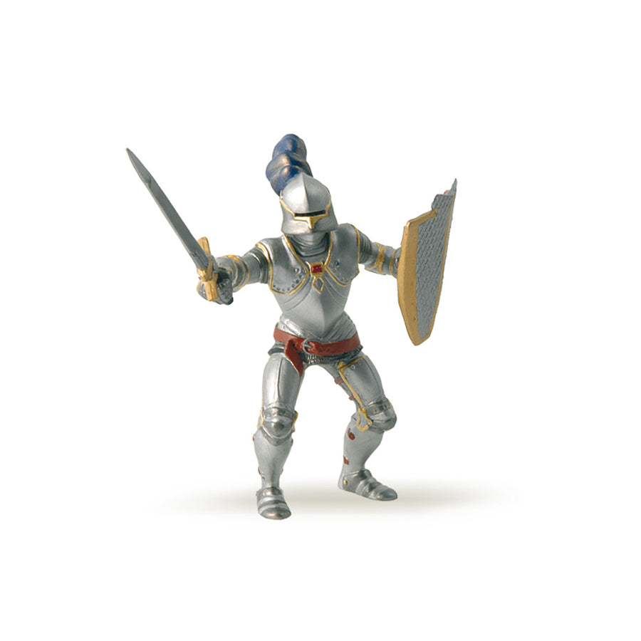 Mini Chevaliers (Tube, 12 pcs) Papo en PVC, Collection MINI PAPO, jouet éducatif idéal pour enfants