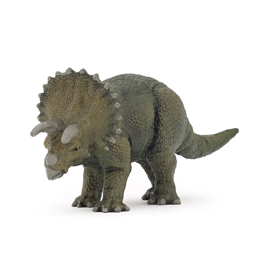 Mini PLUS Dinosaures Lot 1 (Tube, 6 pcs) Papo en PVC, Collection MINI PAPO, jouet éducatif idéal pour enfants