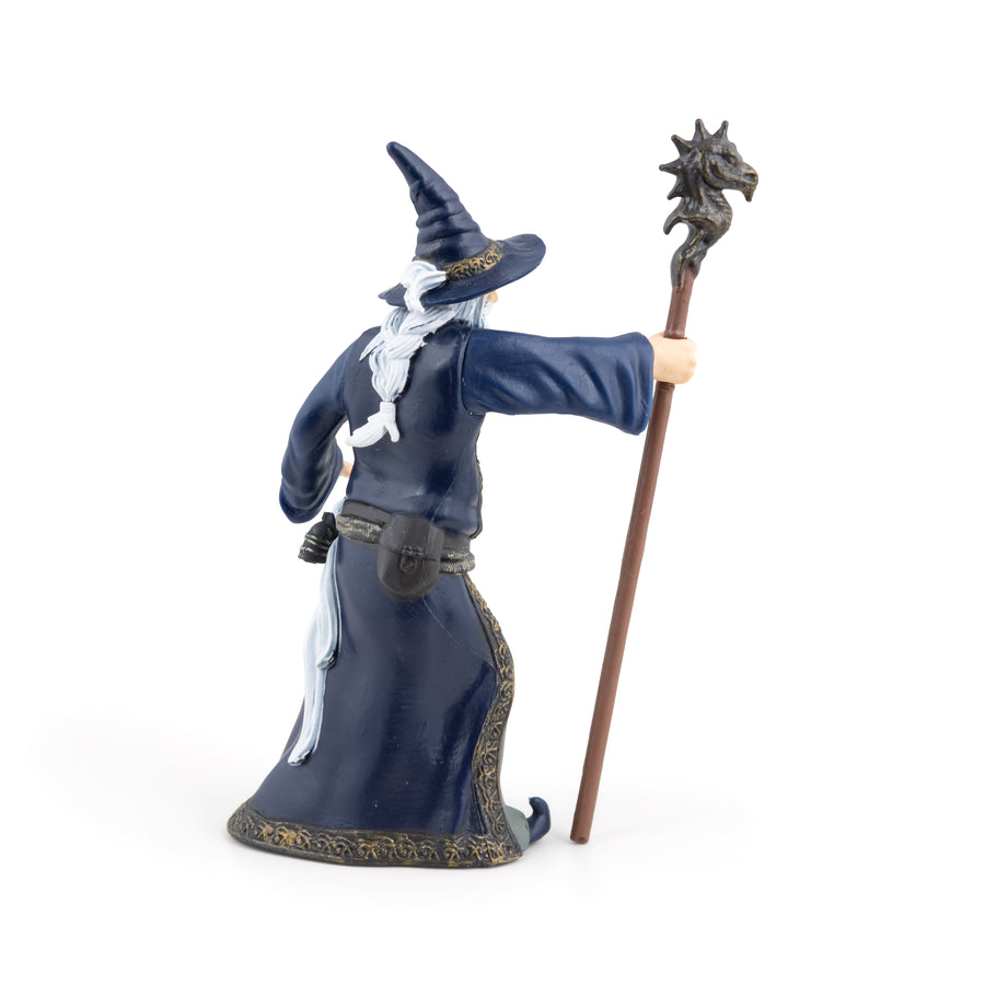 Le sorcier Papo en PVC, Collection Fantastique, jouet éducatif idéal pour enfants et collectionneurs