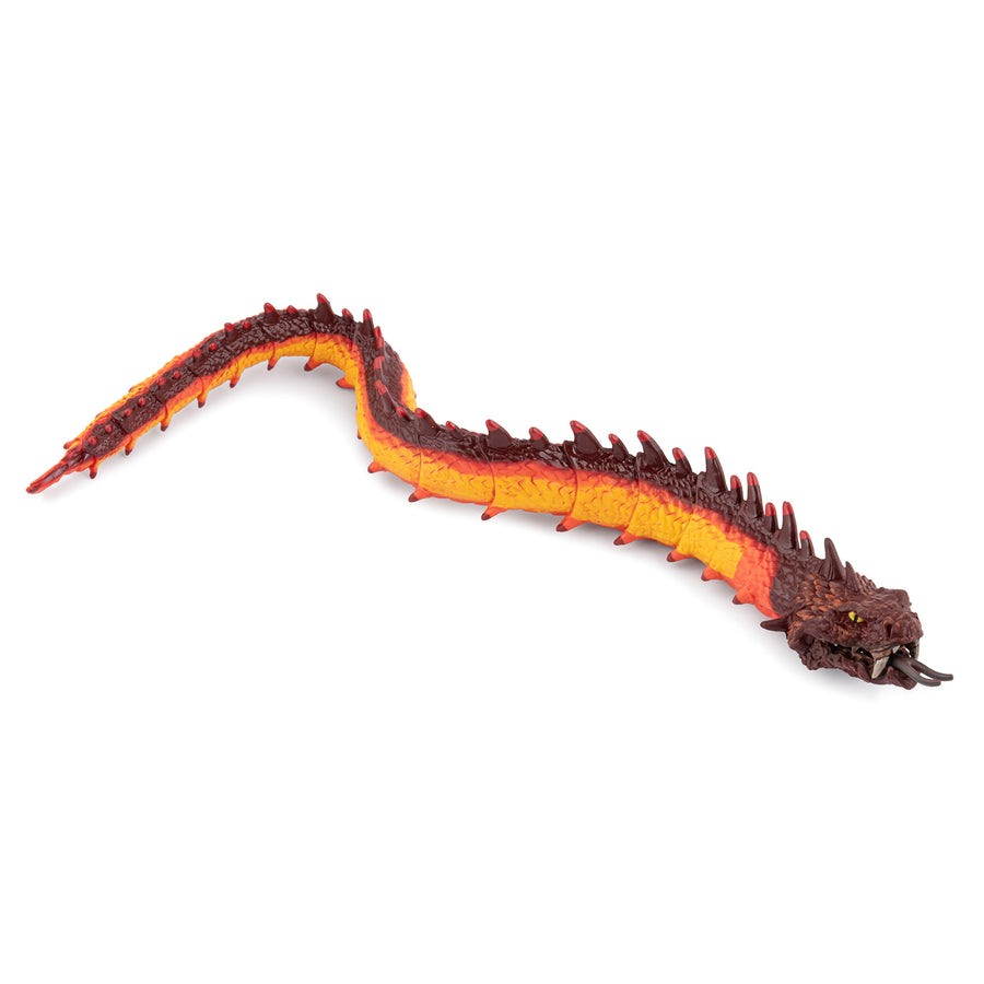 Figurine Basilic de feu Papo en PVC, Collection Fantastique, jouet éducatif idéal pour enfants et collectionneurs