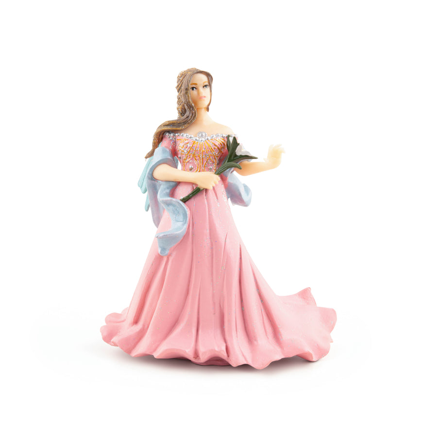 Elfe rose au lys  Papo en PVC, Collection Monde enchanté, jouet éducatif idéal pour enfants