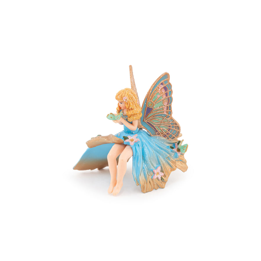 Enfant elfe bleue Papo en PVC, Collection Monde enchanté, jouet éducatif idéal pour enfants