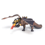 Figurine Dragon des ténèbres Papo en PVC, Collection Fantastique, jouet éducatif idéal pour enfants et collectionneurs