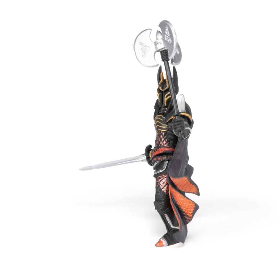 Chevalier triple hache Papo en PVC, Collection Fantastique, jouet éducatif idéal pour enfants et collectionneurs