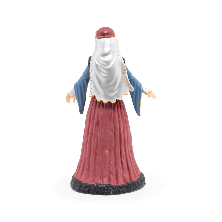 Reine médiévale Papo en PVC, Collection Médiéval, jouet éducatif idéal pour enfants et collectionneurs