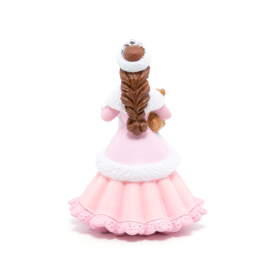 Princesse au chien Papo en PVC, Collection Monde enchanté, jouet éducatif idéal pour enfants