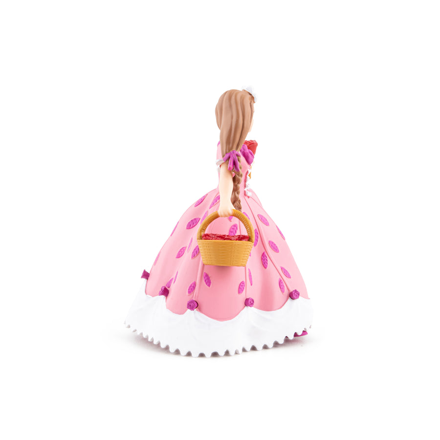 Princesse à la rose Papo en PVC, Collection Monde enchanté, jouet éducatif idéal pour enfants