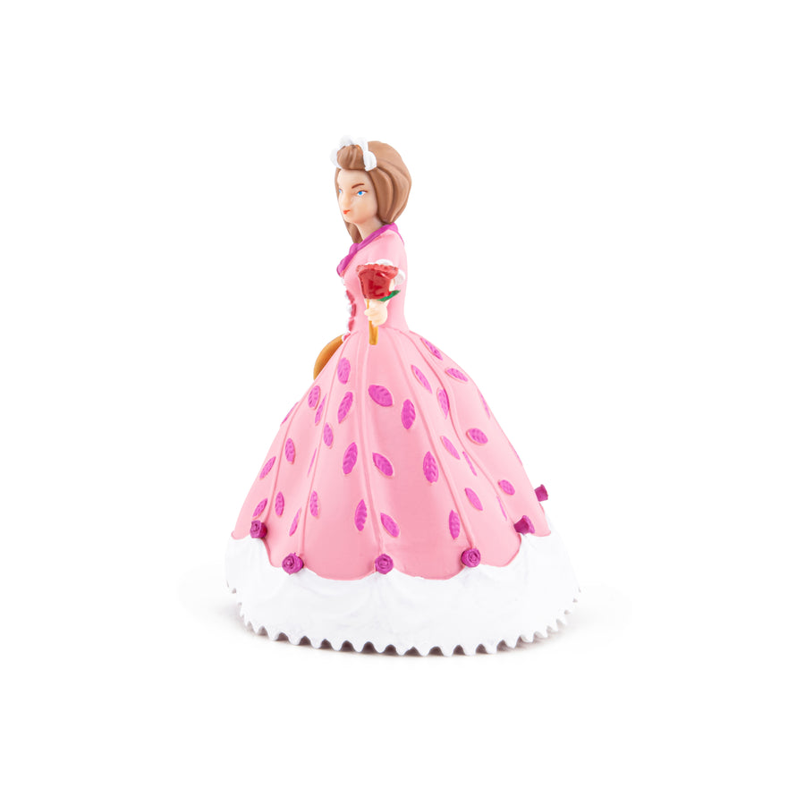 Princesse à la rose Papo en PVC, Collection Monde enchanté, jouet éducatif idéal pour enfants