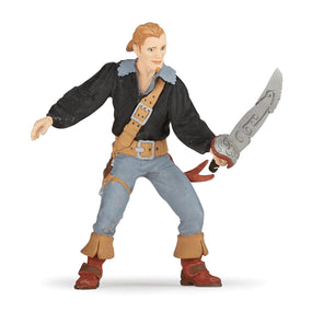Pirate héros Papo en PVC, Collection Pirates et corsaires, jouet éducatif idéal pour enfants