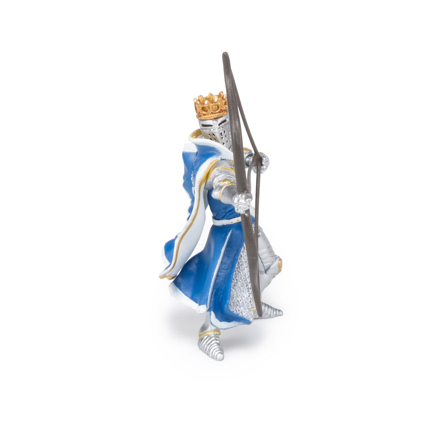 Roi au dragon à l'arc Papo en PVC, Collection Médiéval, jouet éducatif idéal pour enfants et collectionneurs