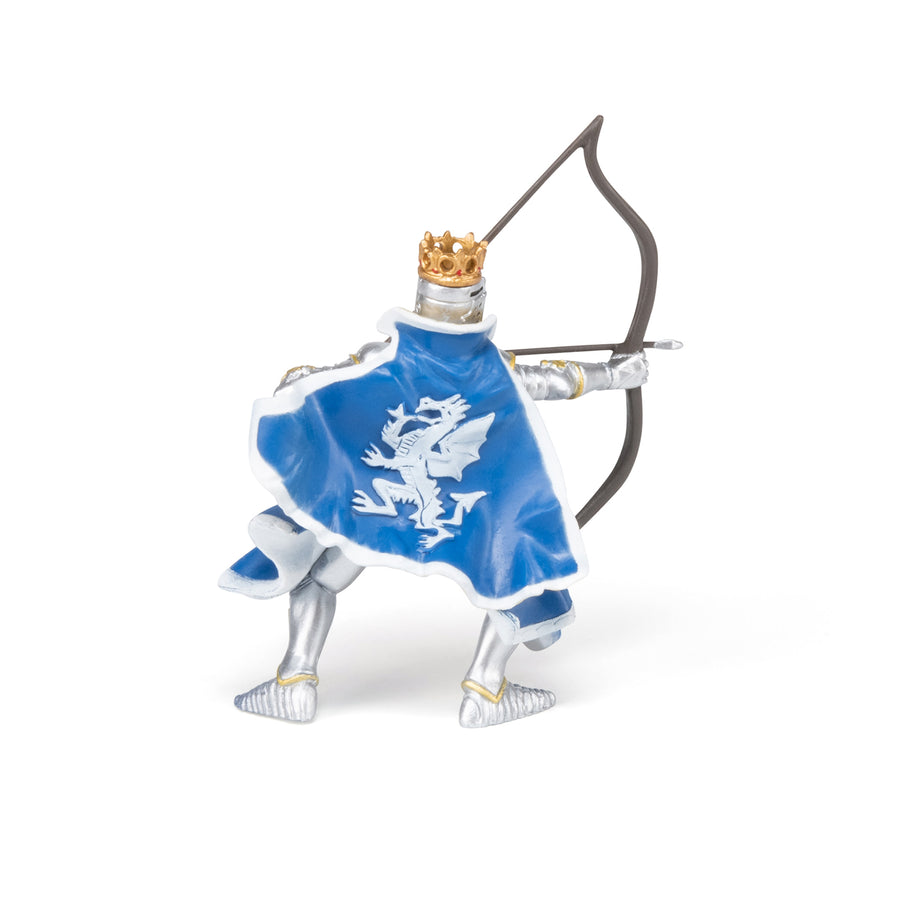 Roi au dragon à l'arc Papo en PVC, Collection Médiéval, jouet éducatif idéal pour enfants et collectionneurs