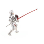 Chevalier en armure Papo en PVC, Collection Médiéval, jouet éducatif idéal pour enfants et collectionneurs