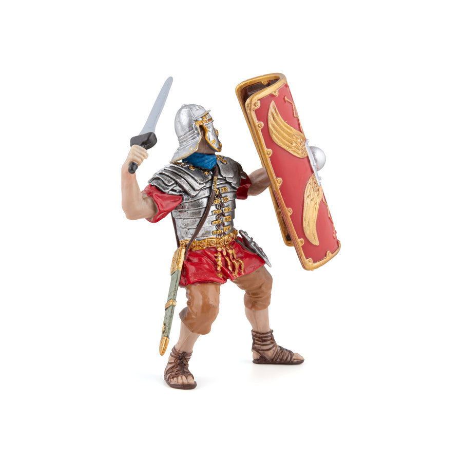 Légionnaire romain Papo en PVC, Collection Personnage historiques, jouet éducatif idéal pour enfants et collectionneurs