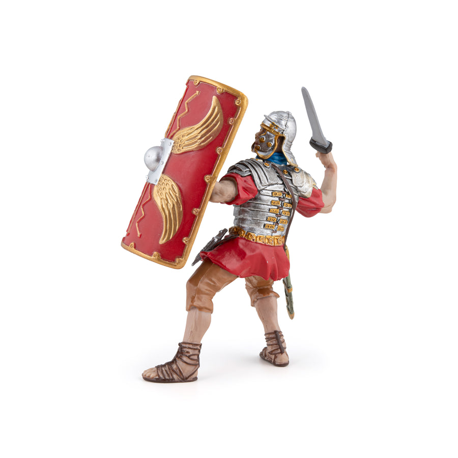 Légionnaire romain Papo en PVC, Collection Personnage historiques, jouet éducatif idéal pour enfants et collectionneurs