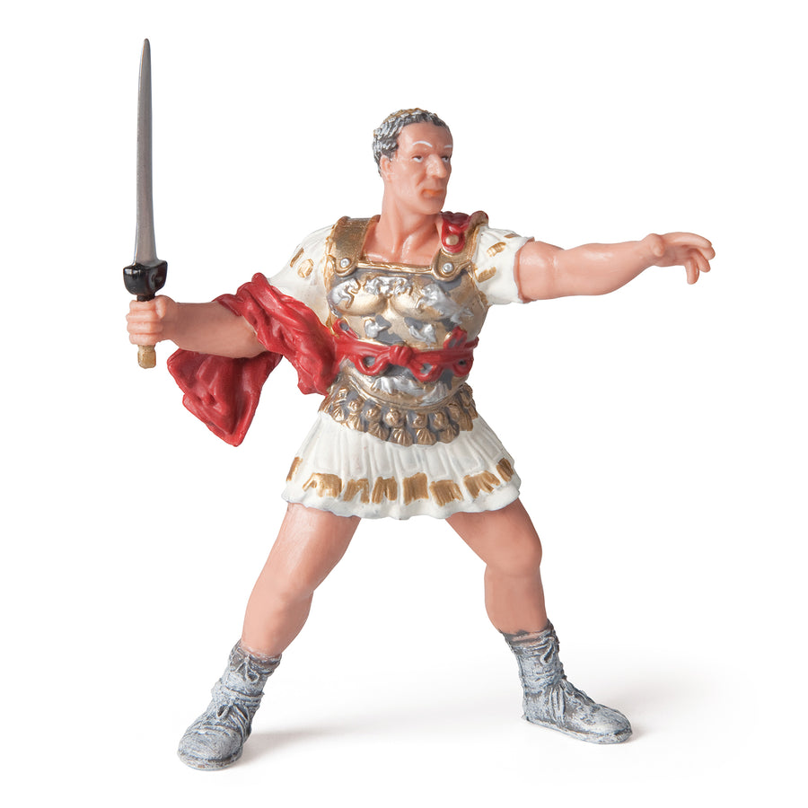César Papo en PVC, Collection Personnage historiques, jouet éducatif idéal pour enfants et collectionneurs