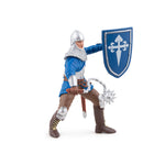 Chevalier à la masse d'arme Papo en PVC, Collection Médiéval, jouet éducatif idéal pour enfants et collectionneurs