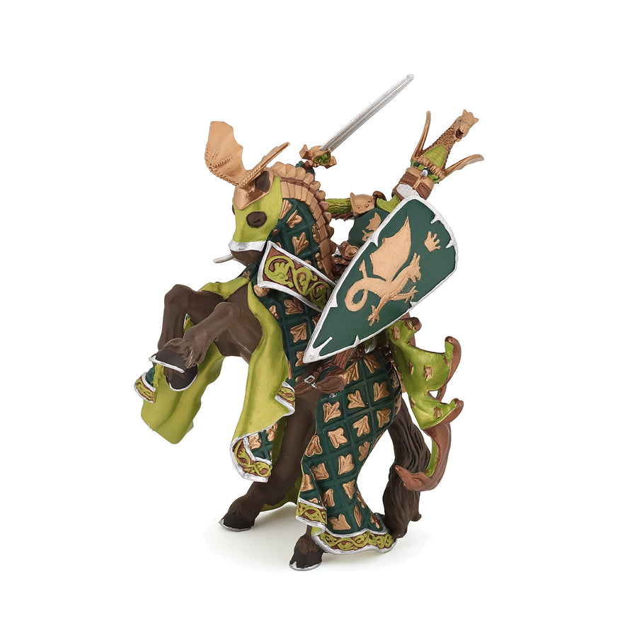 Maître des armes cimier dragon Papo en PVC, Collection Médiéval, jouet éducatif idéal pour enfants et collectionneurs