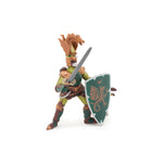 Maître des armes cimier dragon Papo en PVC, Collection Médiéval, jouet éducatif idéal pour enfants et collectionneurs
