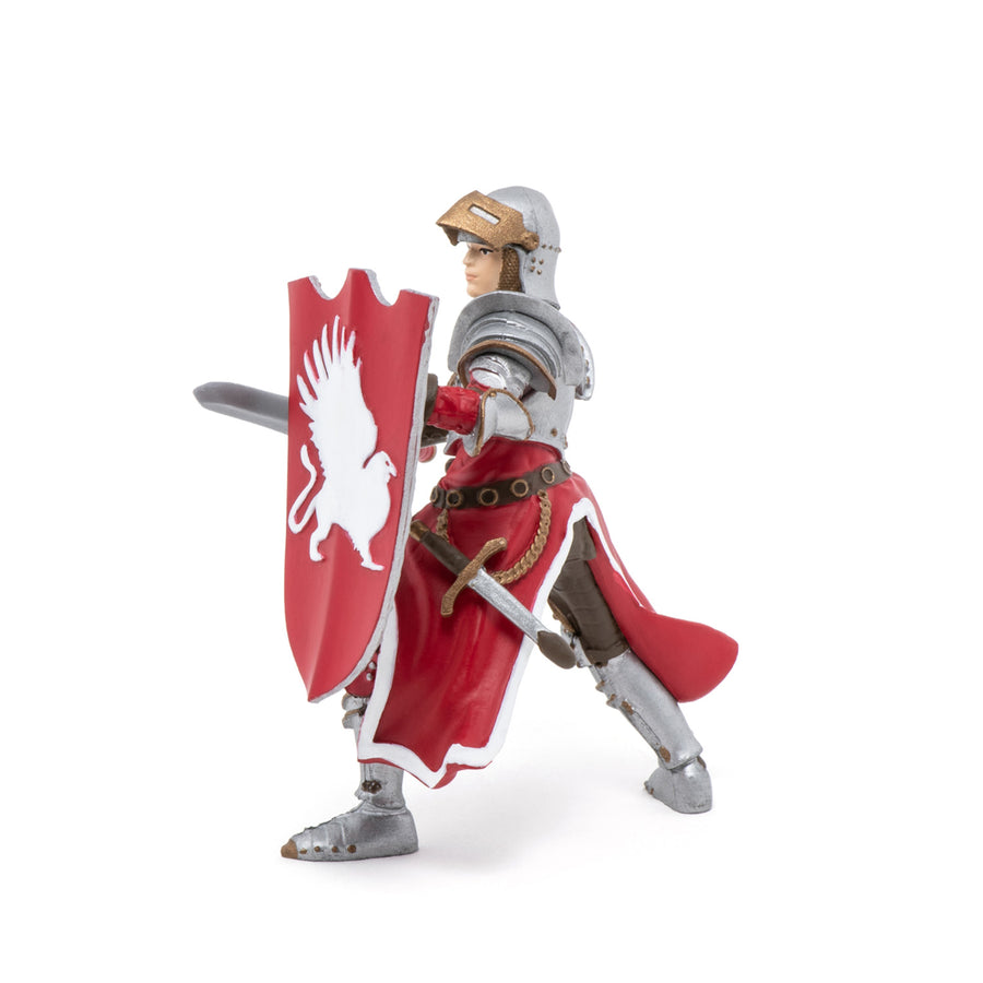 Chevalier griffon Papo en PVC, Collection Médiéval, jouet éducatif idéal pour enfants et collectionneurs