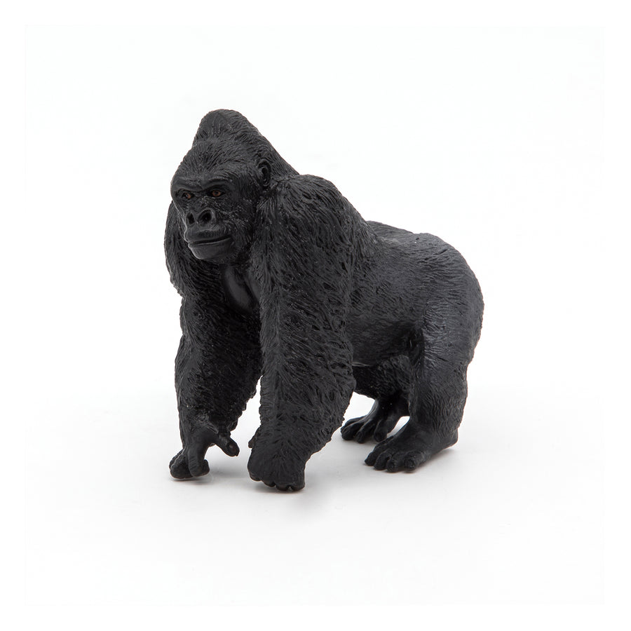 Gorille Papo en PVC, Collection Animaux sauvages, jouet éducatif idéal pour enfants et collectionneurs