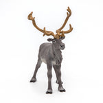 Figurine Renne Papo en PVC, thème forêt, Collection Animaux sauvages, jouet éducatif idéal pour enfants et collectionneurs