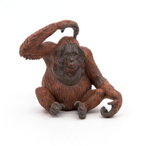 Orang-outan Papo en PVC, Collection Animaux sauvages, jouet éducatif idéal pour enfants et collectionneurs