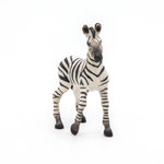 Figurine Bébé zèbre Papo en PVC, thème savane, Collection Animaux sauvages, jouet éducatif idéal pour enfants et collectionneurs