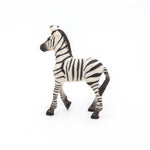 Figurine Bébé zèbre Papo en PVC, thème savane, Collection Animaux sauvages, jouet éducatif idéal pour enfants et collectionneurs