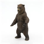 Figurine Grizzly Papo en PVC, thème forêt, Collection Animaux sauvages, jouet éducatif idéal pour enfants et collectionneurs