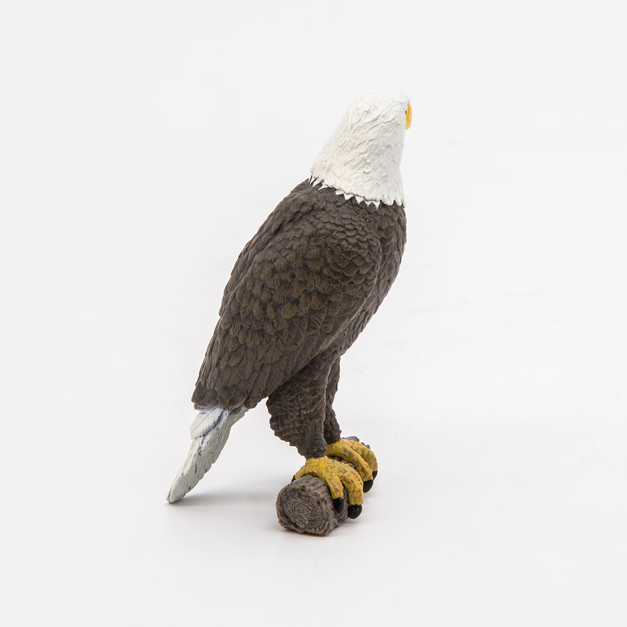 Figurine Pygargue à tête blanche Papo en PVC, thème oiseaux, Collection Animaux sauvages, jouet éducatif idéal pour enfants et collectionneurs