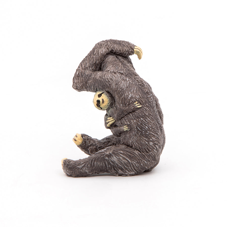 Paresseux Papo en PVC, Collection Animaux sauvages, jouet éducatif idéal pour enfants et collectionneurs