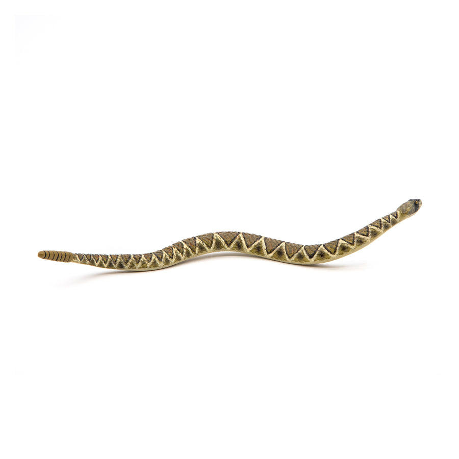 Figurine Crotale Papo en PVC, thème reptiles, Collection Animaux sauvages, jouet éducatif idéal pour enfants et collectionneurs