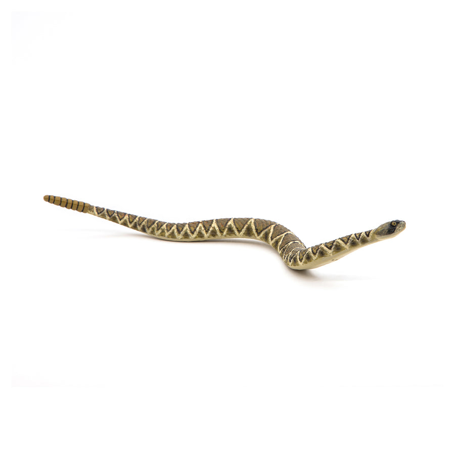 Figurine Crotale Papo en PVC, thème reptiles, Collection Animaux sauvages, jouet éducatif idéal pour enfants et collectionneurs