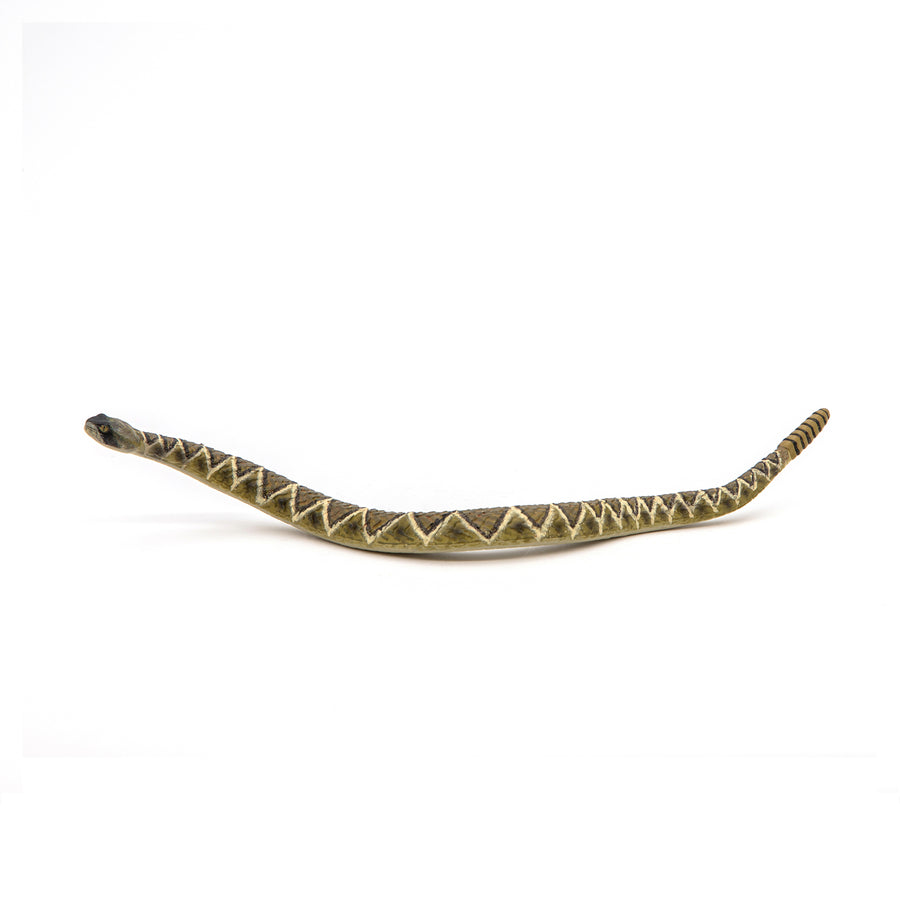 Figurine Crotale Papo en PVC, thème reptiles, Collection Animaux sauvages, jouet éducatif idéal pour enfants et collectionneurs