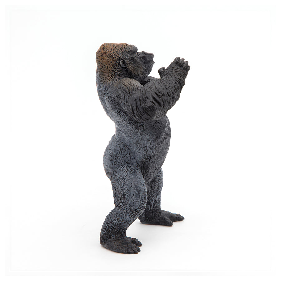 Gorille des montagnes Papo en PVC, Collection Animaux sauvages, jouet éducatif idéal pour enfants et collectionneurs
