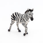 Figurine Zèbre mâle Papo en PVC, thème savane, Collection Animaux sauvages, jouet éducatif idéal pour enfants et collectionneurs