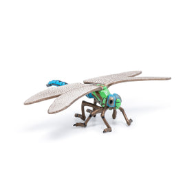 Figurine Libellule Papo en PVC, thème insectes, Collection Animaux des jardins, jouet éducatif idéal pour enfants et collectionneurs