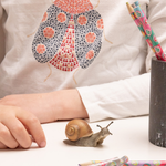 Escargot Papo en PVC, Collection Animaux des jardins, jouet éducatif idéal pour enfants et collectionneurs