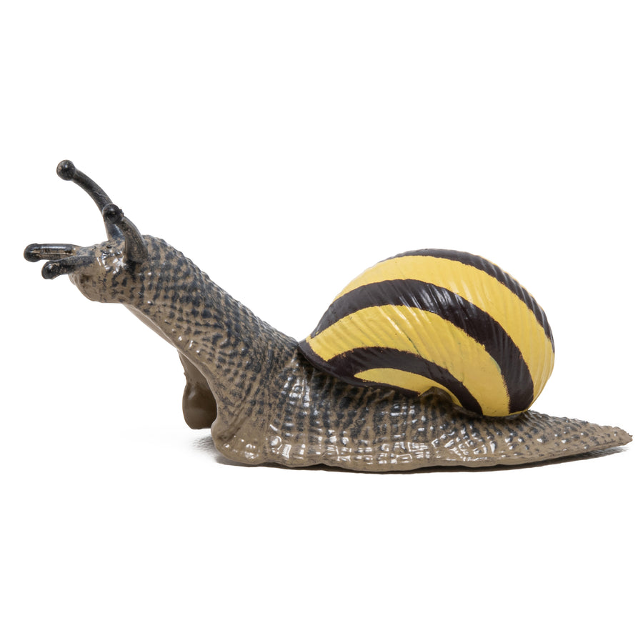 Escargot des bois Papo en PVC, Collection Animaux des jardins, jouet éducatif idéal pour enfants et collectionneurs