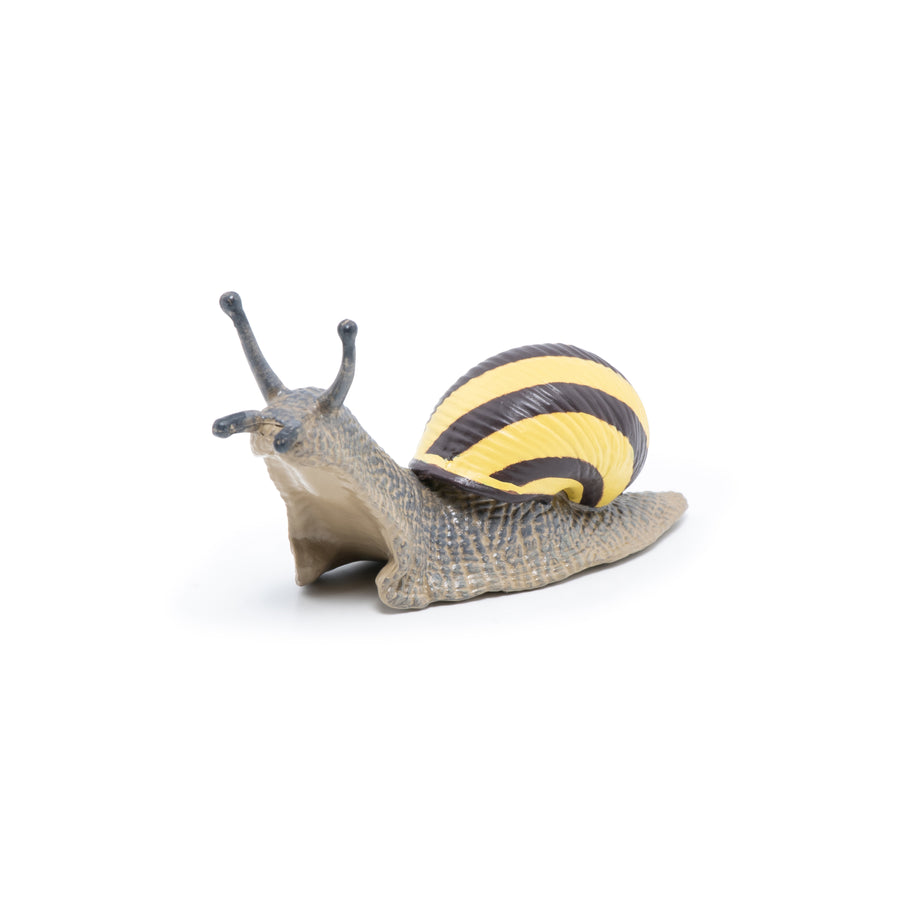 Escargot des bois Papo en PVC, Collection Animaux des jardins, jouet éducatif idéal pour enfants et collectionneurs