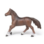 Jument anglo-arabe Papo en PVC, Collection chevaux, jouet éducatif idéal pour enfants et collectionneurs