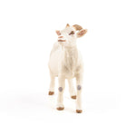 Chèvre blanche Papo en PVC, Collection Vie à la ferme, jouet éducatif idéal pour enfants et collectionneurs