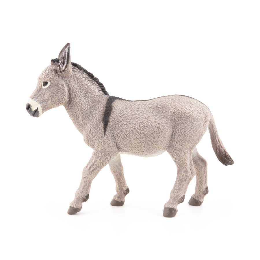 Âne de Provence Papo en PVC, Collection Vie à la ferme, jouet éducatif idéal pour enfants et collectionneurs