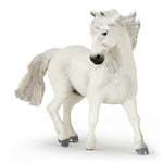 Camargue Papo en PVC, Collection chevaux, jouet éducatif idéal pour enfants et collectionneurs