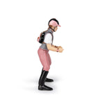 Figurine Jeune cavalière fashion Papo en PVC, Collection chevaux, jouet éducatif idéal pour enfants et collectionneurs