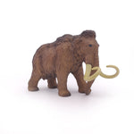 Figurine Mammouth Papo en PVC, thème préhistorique, Collection Dinosaures, jouet éducatif idéal pour enfants et collectionneurs